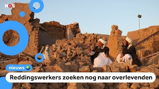 Meer dan 2000 doden door aardbevingen in Afghanistan [upl. by Nyrat]