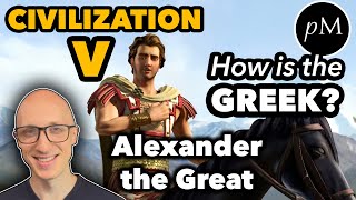 Alexander the Greats Greek Civilization V How is his pronunciation [upl. by Rolyt]