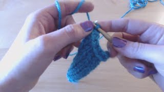 Continental knitting basics Casting off [upl. by Lore]