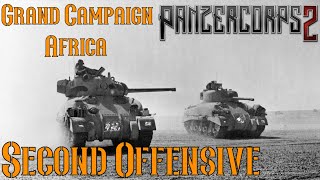 Second Offensive  31 March 1942  Panzer Corps 2  Grand Campaign Africa [upl. by Seve435]