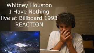 Whitney Houston  I Have Nothing Live at Billboard live 1993  REACTION [upl. by Nylorac]