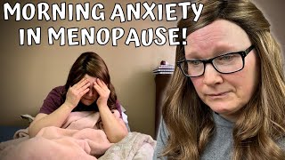 Morning anxiety in menopause CausesTips for relief Perimenopause symptoms [upl. by Llevaj873]