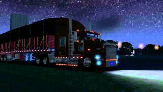 Kenworth t800 Modular Full Jaulas Ferbus By Tornadovtctea 18 Wos Haulin [upl. by Sucramad675]