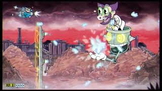 Cuphead  Best Attempt of Junkyard Jive in Expert Mode [upl. by Ainoda]