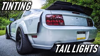 Tinting Tail Lights Using Film [upl. by Jephum]