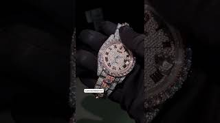 41mm Rolex Diamond Watch I Moissanite Designer Watch [upl. by Eloise765]