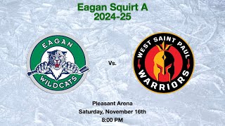 Eagan SQA vs West St Paul [upl. by Anirroc174]