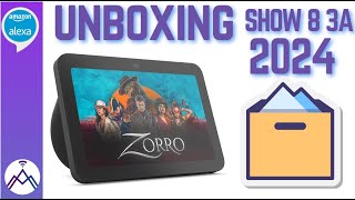 Echo Show 8 3a Unboxing [upl. by Ajroj]