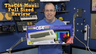 TheC64 Maxi  Full sized C64 review and disassembly [upl. by Mariand674]