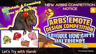 NEW ARBS MOBILE EMOTES DESIGNS COMPETITION  JOIN amp WIN🪙🎉GIFTS  FREE GIFTS NEW EMOTES  ARBS MOBI [upl. by Kauffman]