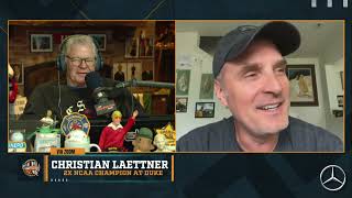 Christian Laettner on the Dan Patrick Show Full Interview  32824 [upl. by Zacherie537]