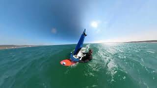 Windsurfing Gruissan plage France  19082024 [upl. by Sudnac]