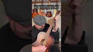 Kryptonite by 3 Doors Down Guitar Tutorial guitar shorts guitarra music youtubeshorts [upl. by Persas]