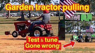 Garden tractor pulling Sunbelt Ag Expo Moultrie Georgia [upl. by Nyram]