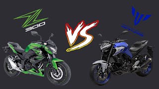 KAWASAKI Z300 VS MT03  OPINIÃO DE DONO [upl. by Beverlee]