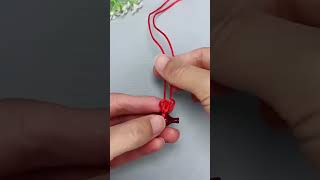 Instructions for tying a beautiful gourd necklace shorts diy necklace [upl. by Santiago]