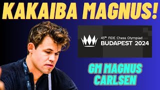 PINAGPAWISAN SI MAGNUS NG HUSTO ANONG NANGYARE Carlsen vs Garcia Olympiad 2024 [upl. by Peale]