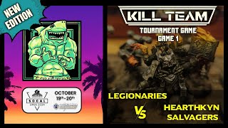 SoCal Open Kill Team Legionaries Vs Hearthkyn Salvagers [upl. by Huber702]