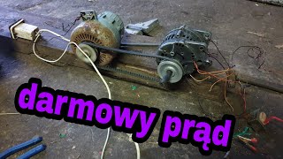 Darmowy prąd 230v  jak zbudować generator prądu z alternatora [upl. by Trudi]