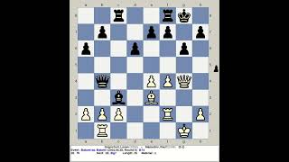 Gogochuri Levan vs Mamedov Rauf  Batumi Chess Open 2001 Georgia [upl. by Stephens]