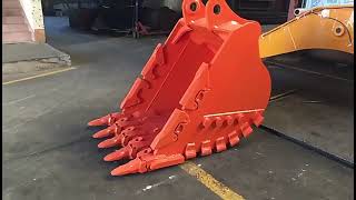 Medium Pc200 Kx040 Excavator Standard Buckets 0 4 M3 0 8 M3 Rock Bucket For Backhoe Loader [upl. by Nnairahs]