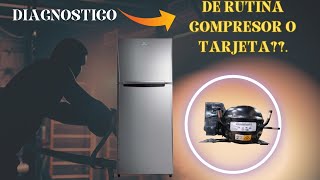 Diagnostico de refrigerador inverter INDURAMA RI575 [upl. by Harelda]