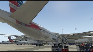 Friday Night Ops  FF Boeing B777  200LR  KDFW  KATL  XPlane 1140 [upl. by Adlitam]