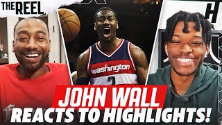 JOHN WALL REACTS TO JOHN WALL HIGHLIGHTS  THE REEL S2 WITH KOT4Q [upl. by Uzzi]