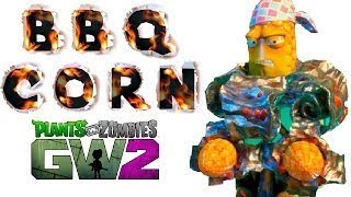 Plants vs Zombies Garden Warfare 2 Attacking Moon Base Z with BBQ Corn [upl. by Airednaxela941]