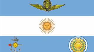 Marchas Militares Argentinas  quotLa Canción del Ejército Argentinoquot [upl. by Gurias140]