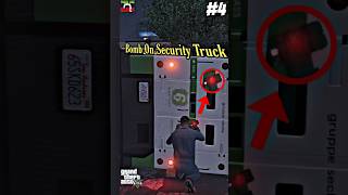 Bomb Was Placed On The Security Truck GTA 5 gta5 gtav shorts bomb [upl. by Ivana]