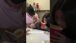 Comiendo como chinos 🥡🥢🤣 comiendo comida chino [upl. by Gamali]