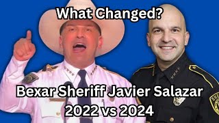 Seriously What Happened Bexar Sheriff Javier Salazar Then vs Now 2022 vs 2024 [upl. by Sherwin]