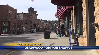 Deadwood’s St Patrick’s Day pub crawl is organized and competitive [upl. by Norse]