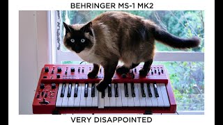 Behringer MS1 MK2  Very Disappointed [upl. by Aynam]