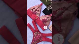 New Design Silk Bra Panty  very soft beautiful Design br panty  bra panty planet [upl. by Enelyk]