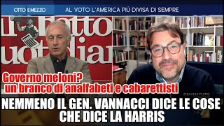 Elezioni USA Travaglio e Montanari Harris Pericolo 3° guerra mondiale Trump simile a Berlusconi [upl. by Bore]