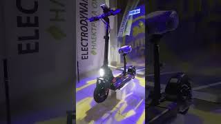 AOVO Bogist C1 Pro electric scooter on exhibition [upl. by Atteuqaj]