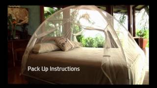 Pop Up Mosquito Net Folding Instructions [upl. by Traver]