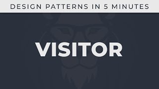 Visitor  Design Patterns in 5 minutes [upl. by Ruddy]