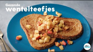 Gezonde wentelteefjes – recept – Allerhande [upl. by Asyral]