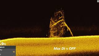 Humminbird HELIX How To Max Down Imaging DI Feature [upl. by Ozneral]