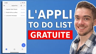 Application to do list Gratuite sur Iphone Android PC et Mac [upl. by Harmony]