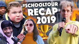 HET BESTE VAN SCHOOLTOUR 2019 🙏🏼😂 RECAP  SCHOOLTOUR 20 [upl. by Nawat]