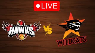 🔴 Live Illawarra Hawks vs Perth Wildcats  Live Play By Play Scoreboard [upl. by Pember370]