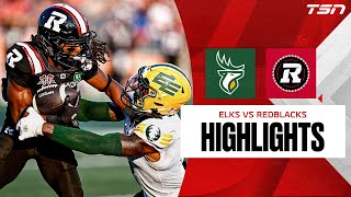 Ottawa Redblacks vs Edmonton Elks HIGHLIGHTS [upl. by Felike239]