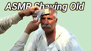 ASMR Fast amp Real Shaving With Barber Old SHAMS ASMR [upl. by Him875]