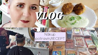 VLOG Nákup potravinskvělé zeleninové karbanátkyRECEPTkadeřnice🥧🍽🍴🌈🌷🌼💐vlog recept [upl. by Trebliw351]