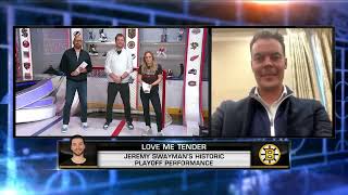 Love Me Tender Tuukka Rask on the best playoff goalie performances [upl. by Borek]