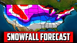 Official Snowfall Forecast 2024  2025 [upl. by Ayekel]